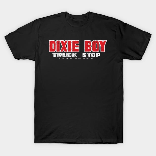 Dixie Boy Truck Stop T-Shirt by huckblade